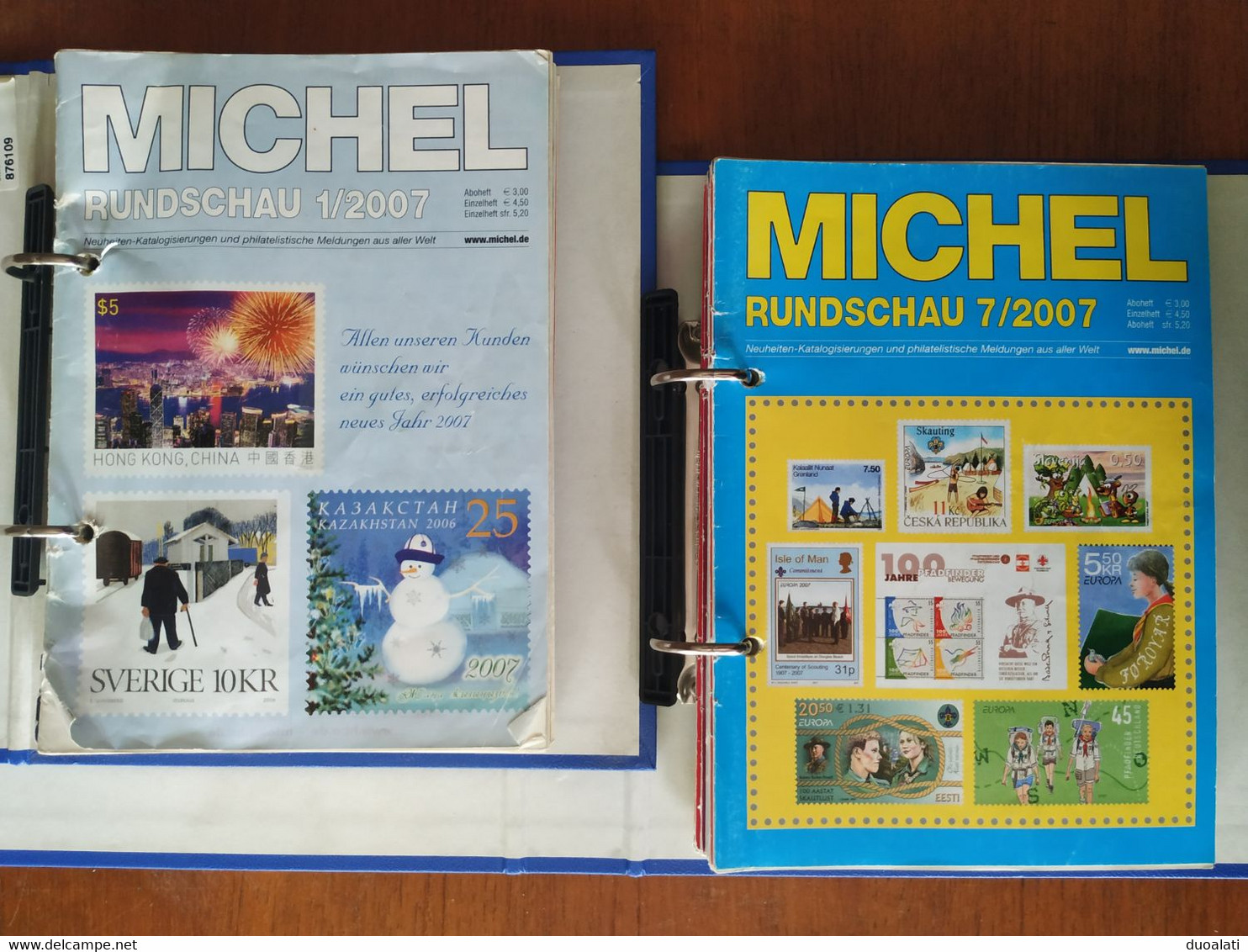 Michel Rundschau 2007 Complete Year 12 Pieces Catalogue Katalog Used - Allemagne