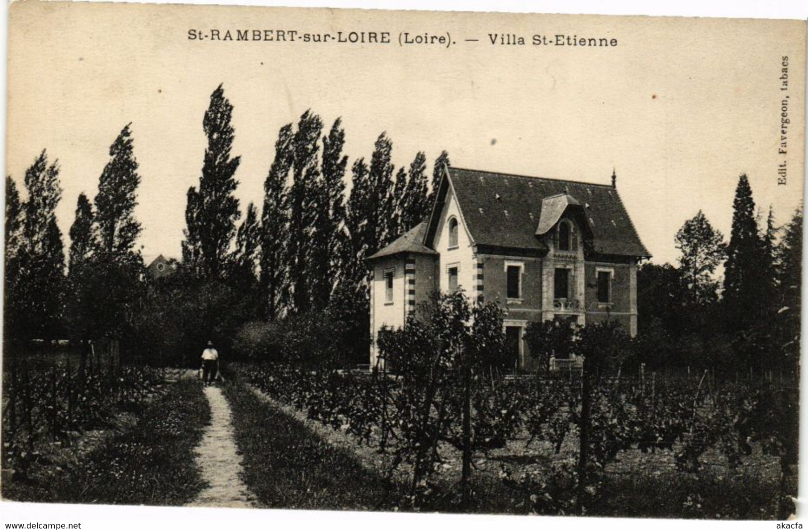 CPA St-RAMBERT-sur-LOIRE - Villa St-ÉTIENNE (225987) - Saint Just Saint Rambert