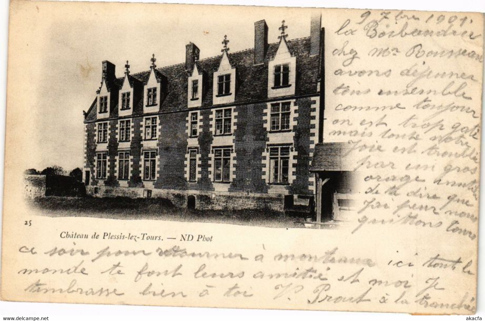 CPA Chateau De PLESSIS-les-TOURS (227153) - La Riche