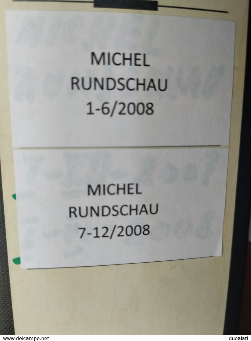 Michel Rundschau 2008 Complete Year 12 Pieces Catalogue Katalog Used - Duitsland