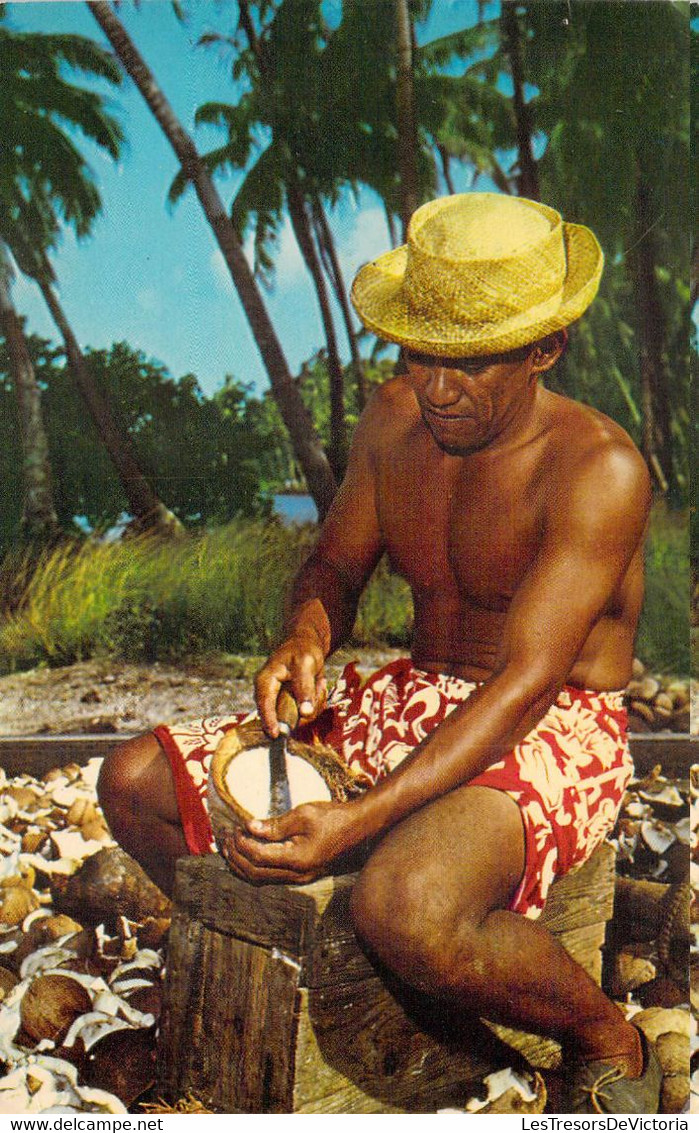 CPA TAHITI - Travail Du Coprah - Tahiti