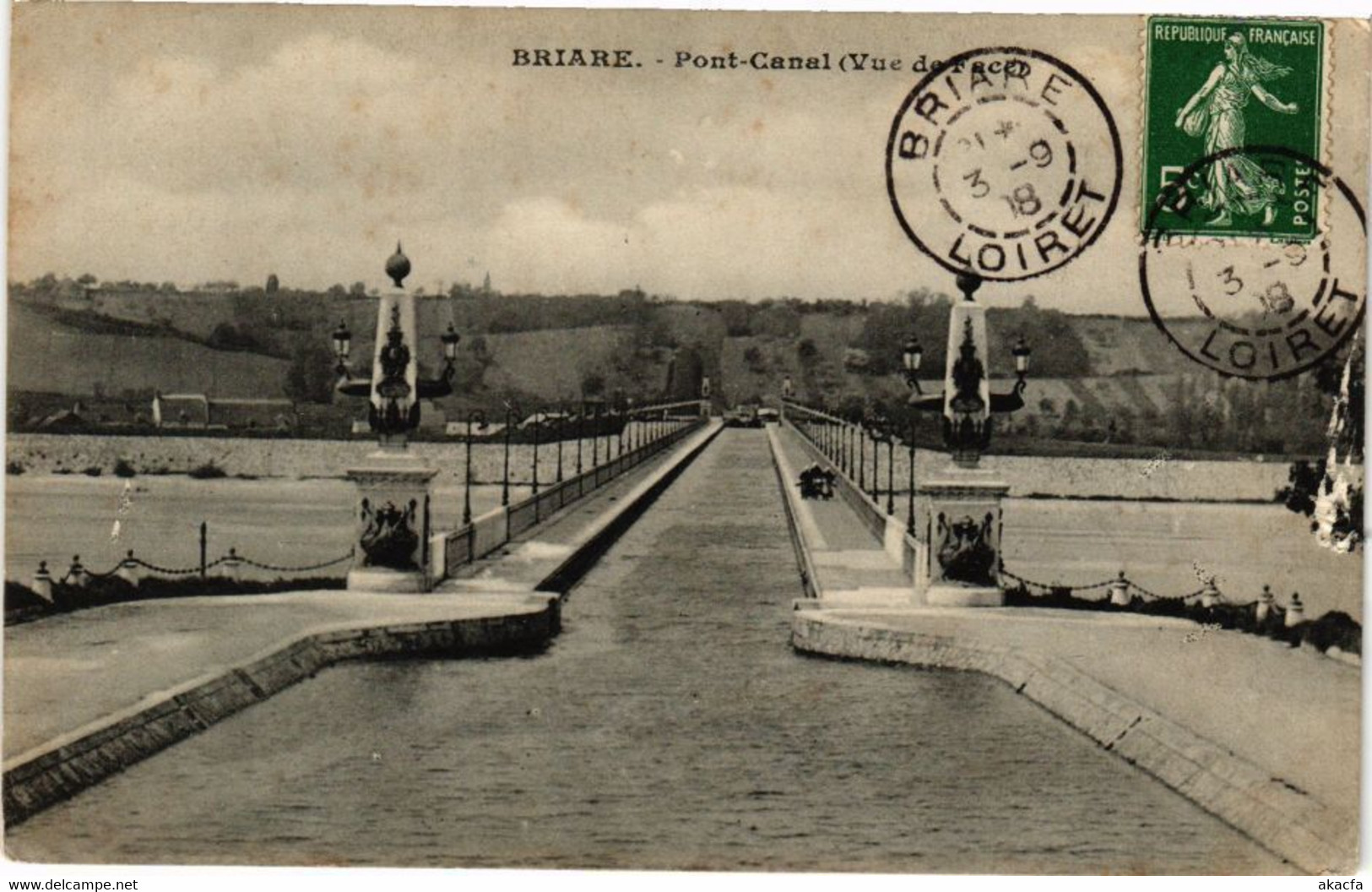 CPA BRIARE - Pont-Canal (Vue De Face) (228080) - Briare