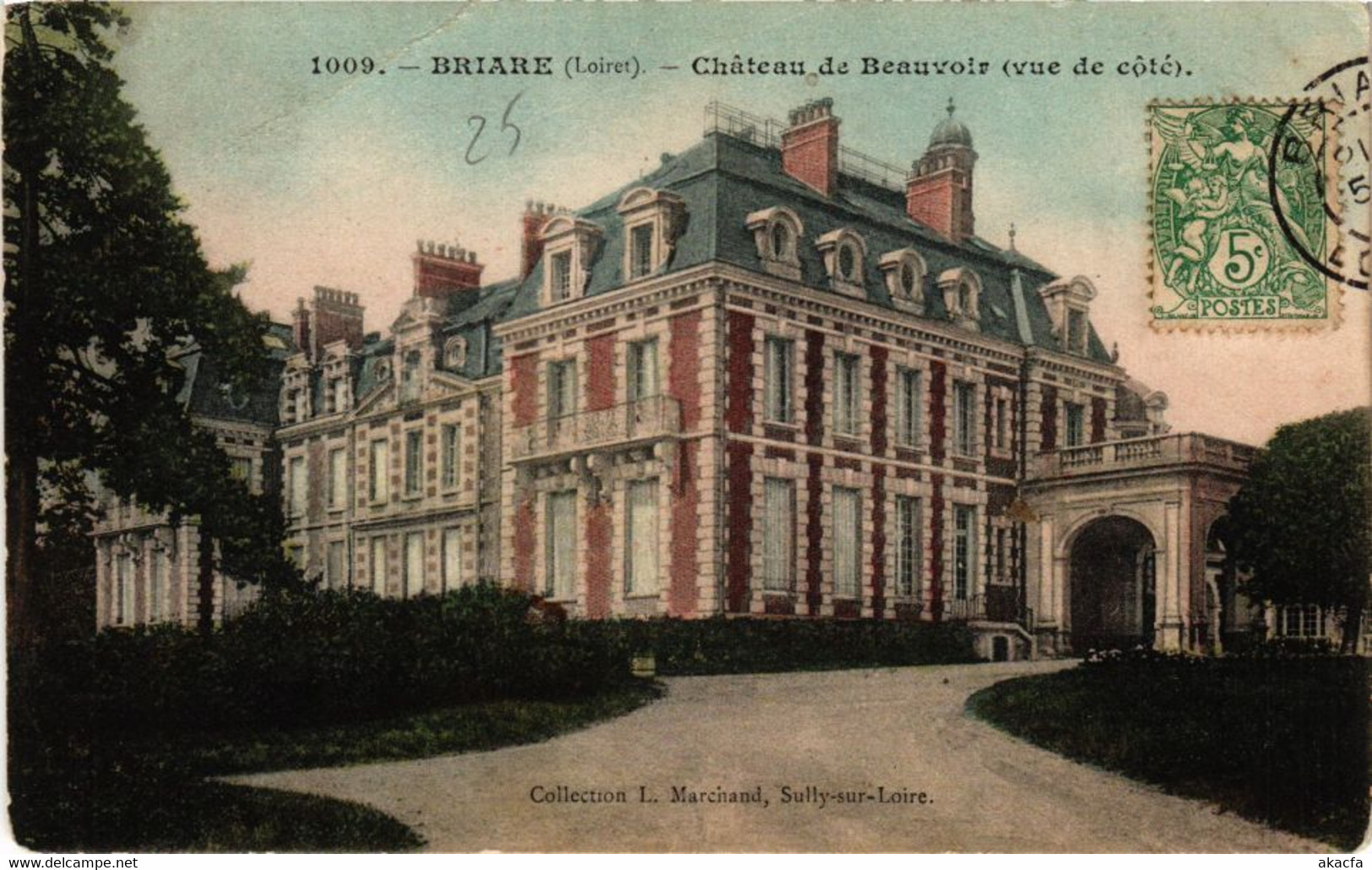 CPA BRIARE - Chateau De Beauvoir (vue De Cote) (228084) - Briare