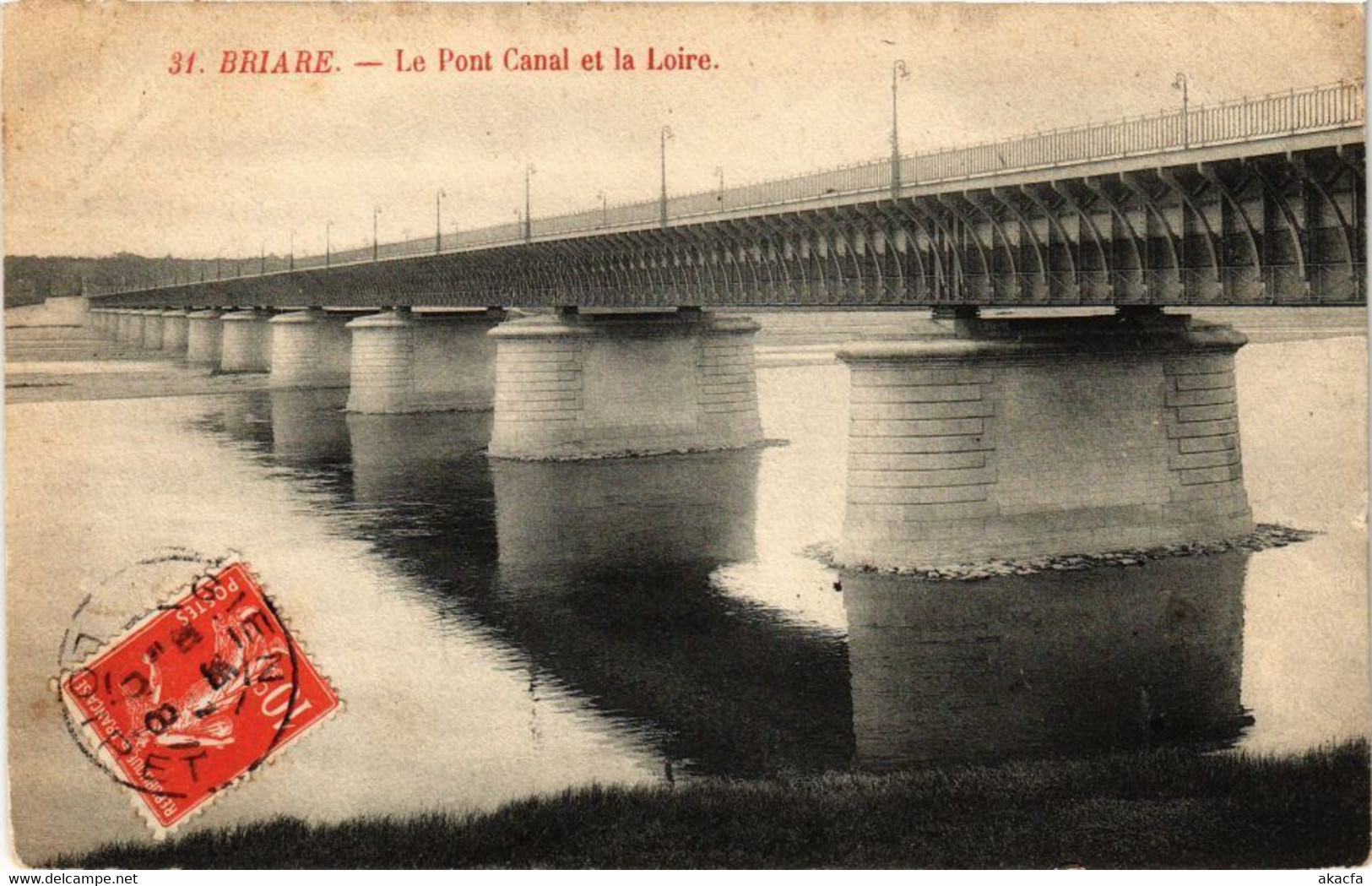CPA BRIARE - Le Pont-Canal Et La Loire (228093) - Briare