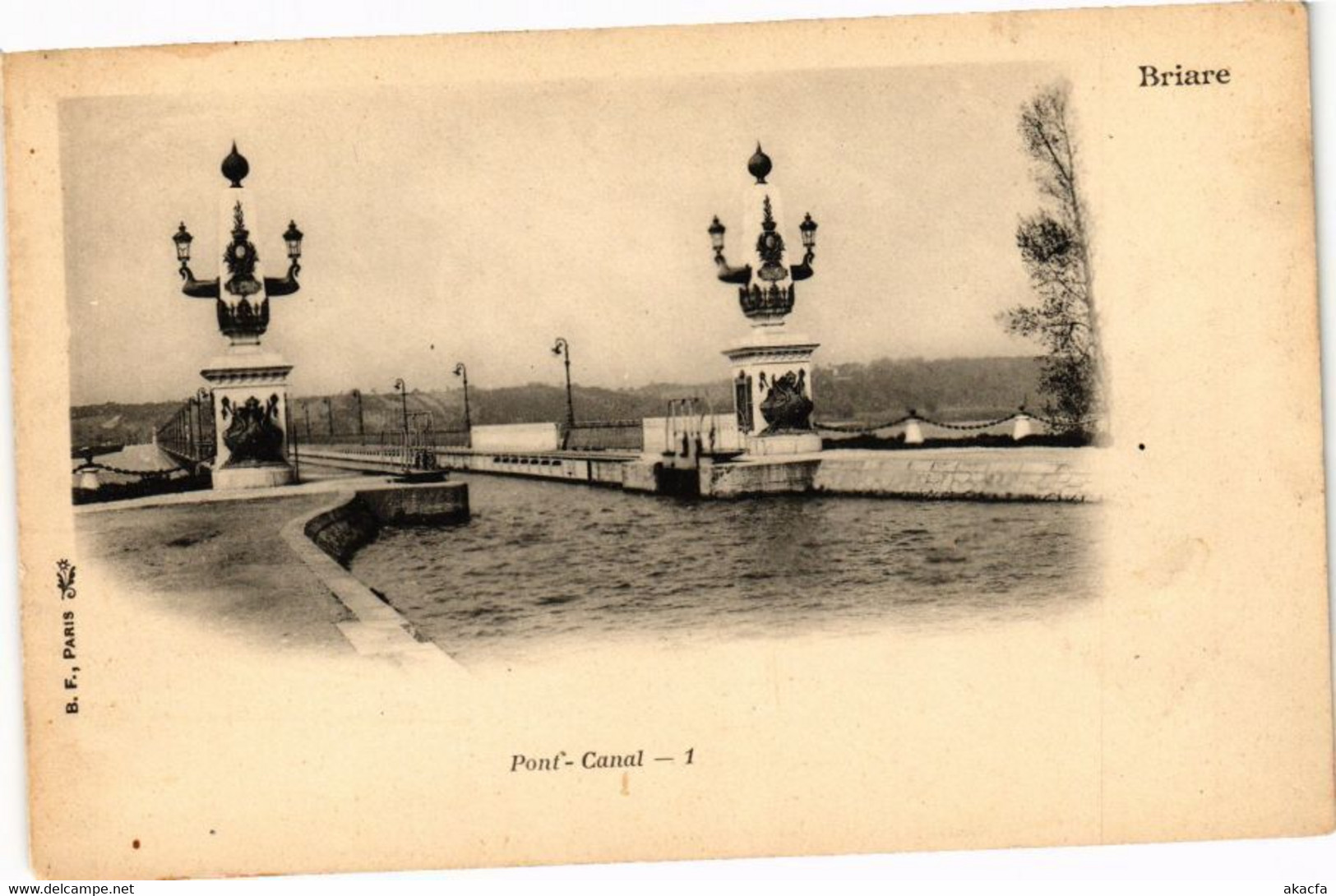 CPA BRIARE - Pont-Canal (228100) - Briare