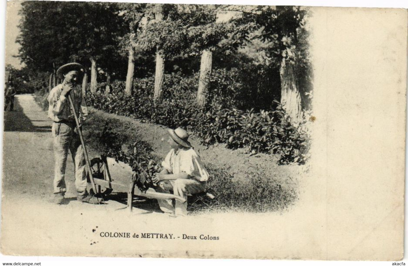 CPA Colonie De METTRAY - Deux Colons (229179) - Mettray