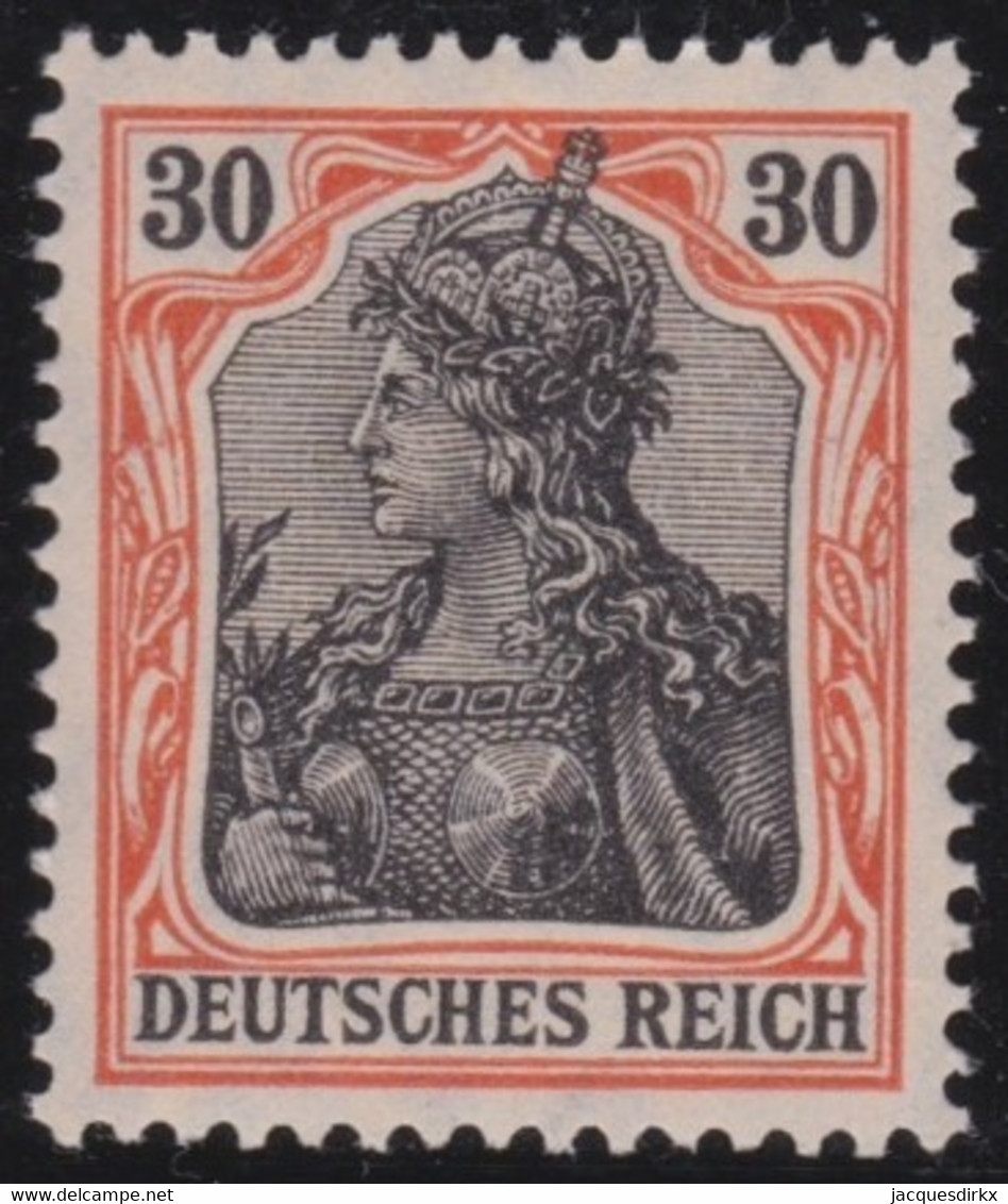Deutsches Reich   .     Michel  89 I  (2 Scans)       .    *        .    Ungebraucht Mit Gummi - Nuevos