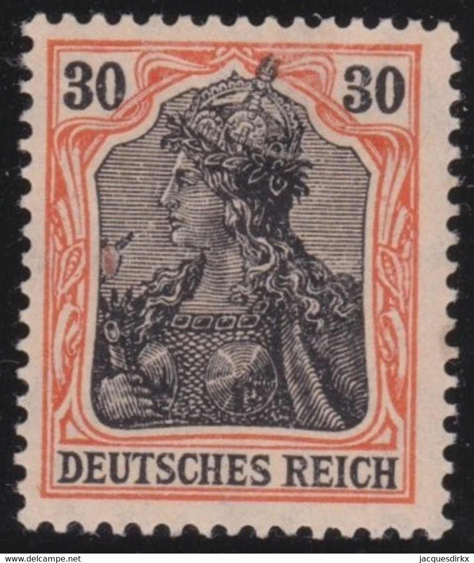 Deutsches Reich   .     Michel  89 I  (2 Scans)       .    *        .    Ungebraucht Mit Gummi - Neufs