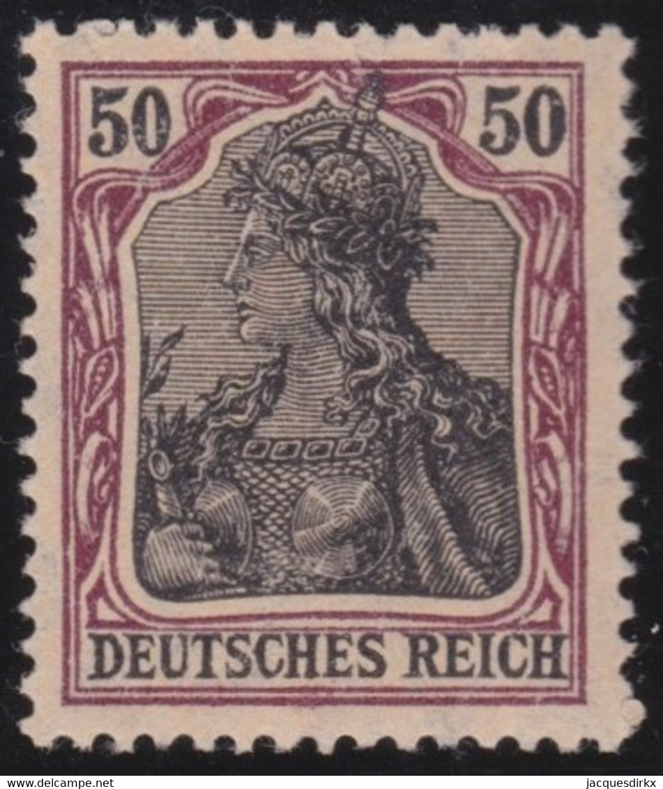Deutsches Reich   .     Michel  91 I  (2 Scans)       .    *        .    Ungebraucht Mit Gummi - Ungebraucht