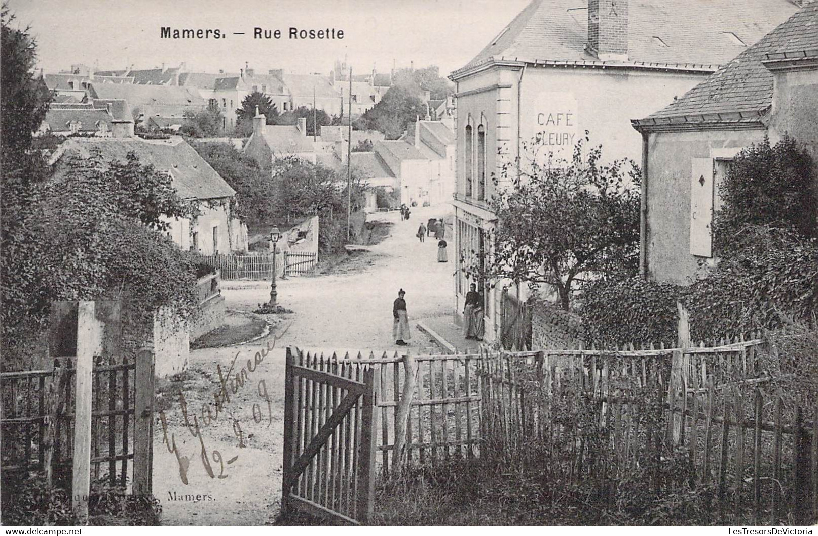 CPA - 72 - MAMERS - Rue Rosette - Animée - Commerce - Mamers