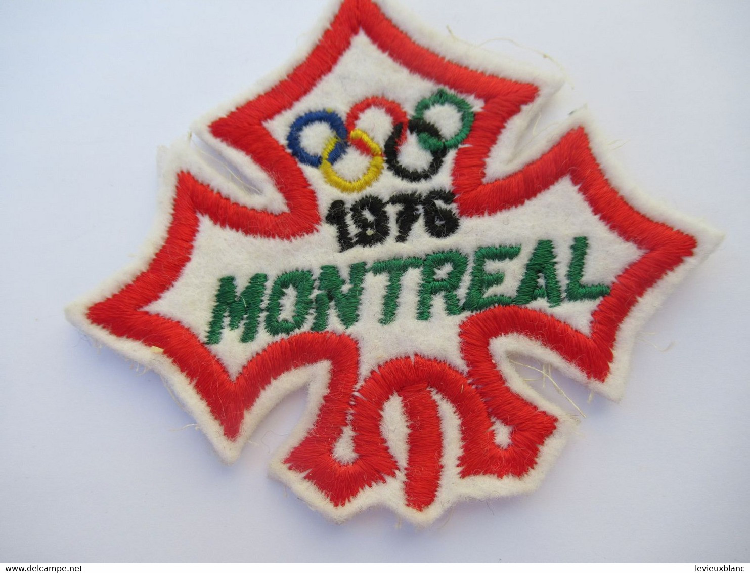 Sport/Jeux Olympiques/ Ecusson Ancien /Canada/MONTREAL/   1976      ET362 - Ecussons Tissu