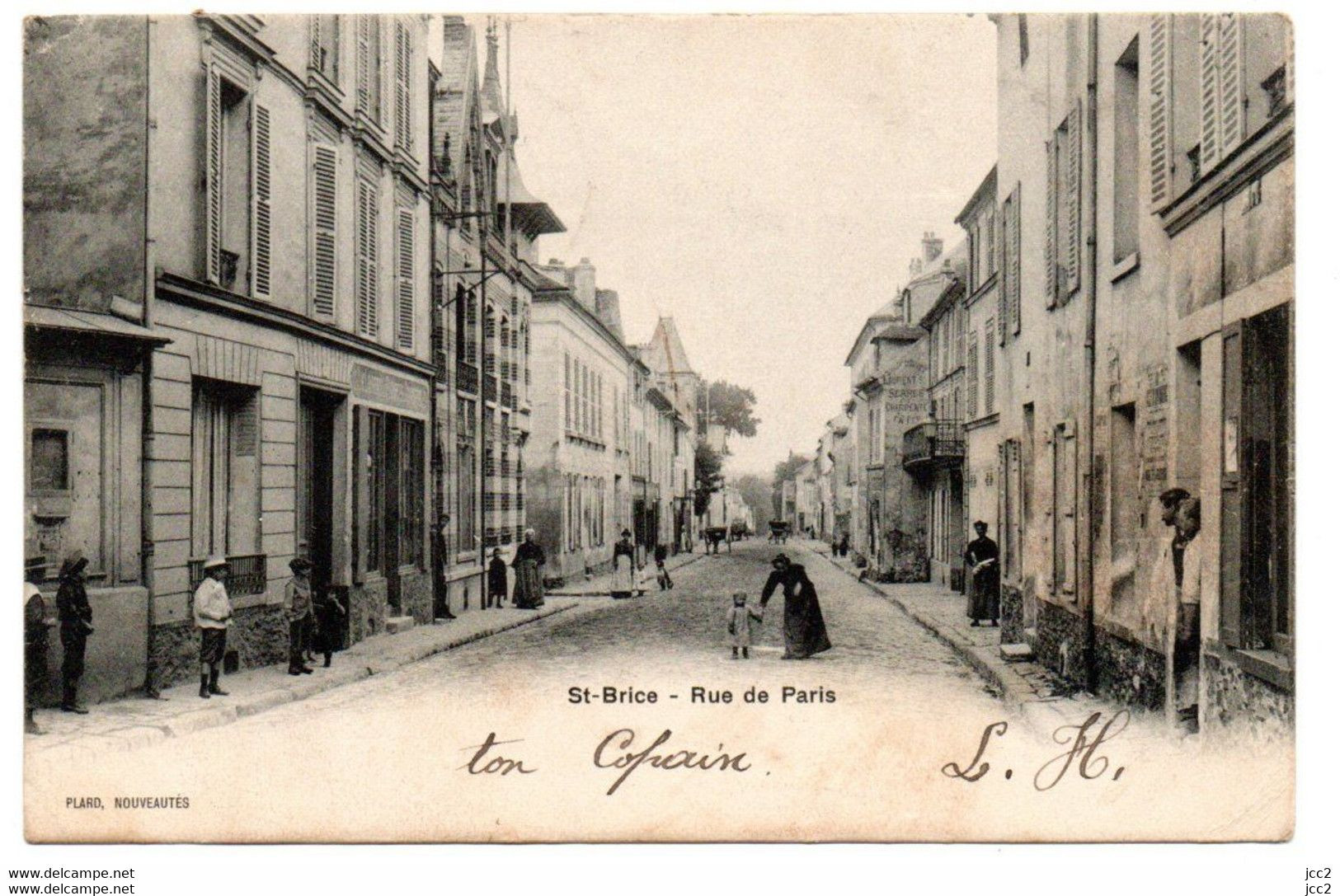 95 -Saint Brice - Rue De Paris - Saint-Brice-sous-Forêt