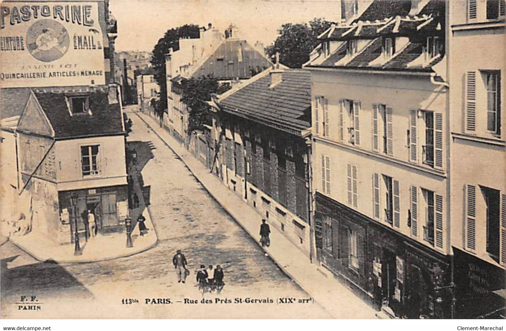 PARIS - Rue Des Prés Saint Gervais - F. F. - Très Bon état - Paris (18)