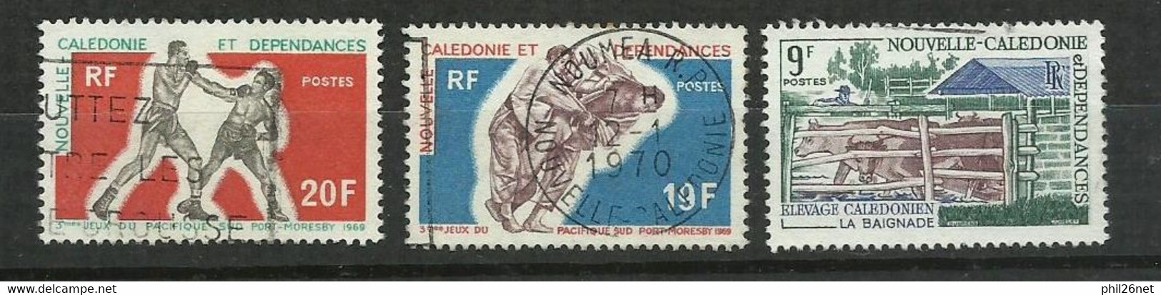 Nouvelle Calédonie      N° 356; 361 Et 362  Oblitérés        B/ TB              Voir Scans  Soldé ! ! ! - Gebraucht