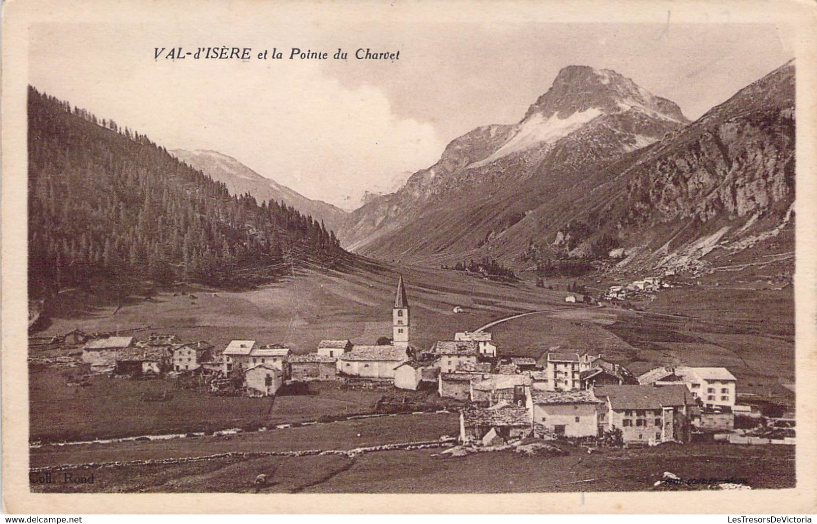 CPA - 73 - VAL D'ISERE Et La Pointe Du Charvet - Val D'Isere
