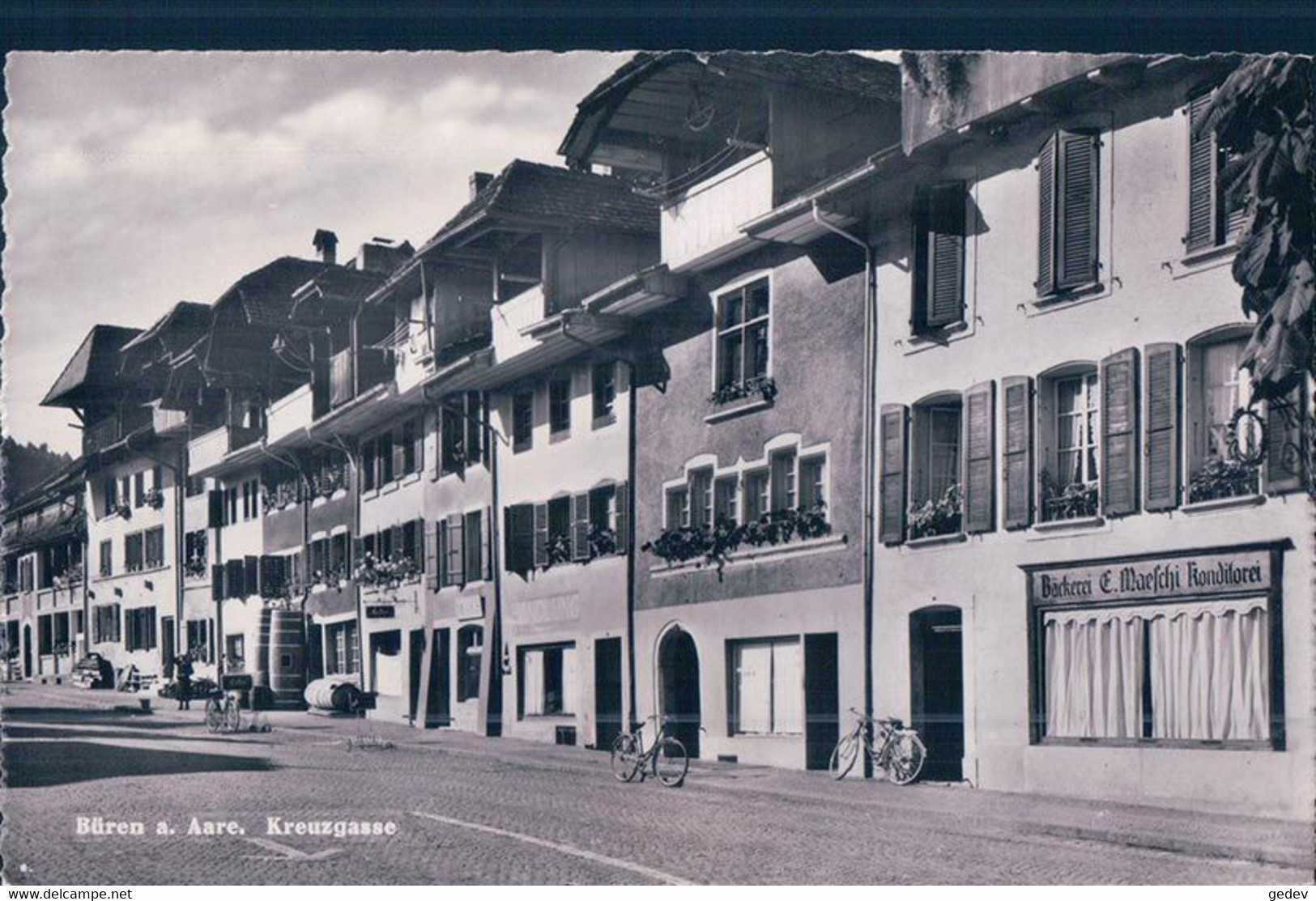 Büren A. Aare BE, Kreuzgasse (37075) - Büren An Der Aare