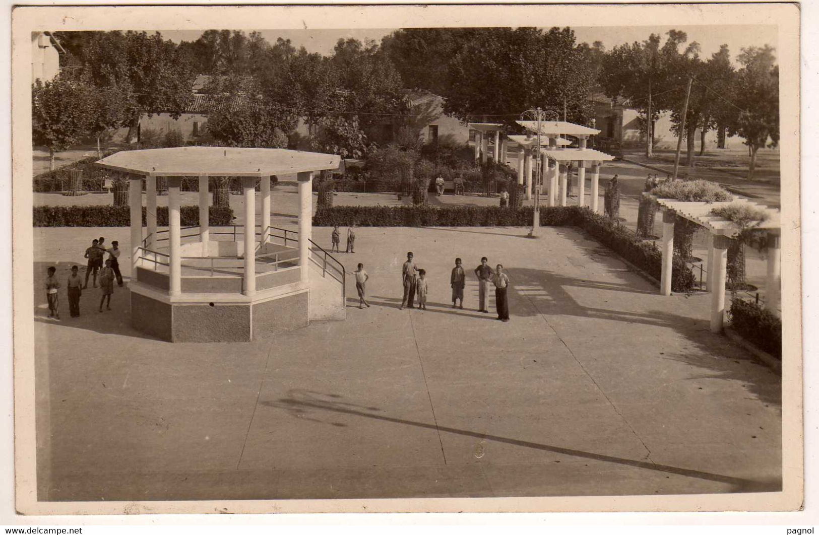 Algérie : Lamoricière : La Place - Kiosque ( Oran ) - Altri & Non Classificati