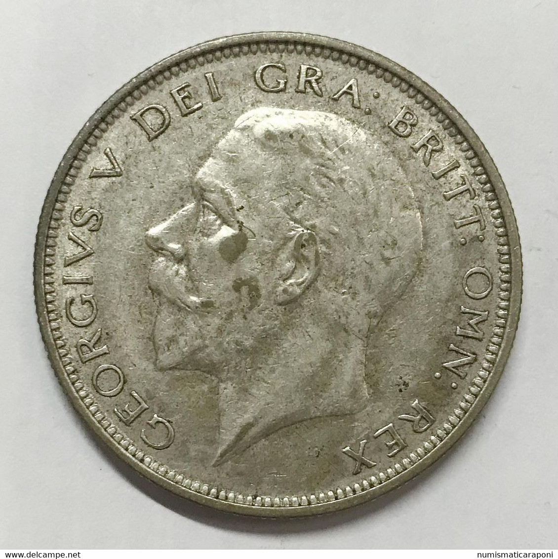 Gran Bretagna Great Britain UK HALF CROWN 1927  E.771 - 1066-1485 : Vroege Middeleeuwen