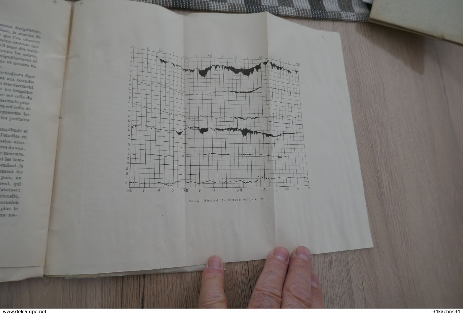 J.Vallot Notice sur les travaux scientifiques exécutés à l'Observatoire du  Mont Blanc 1894 16p