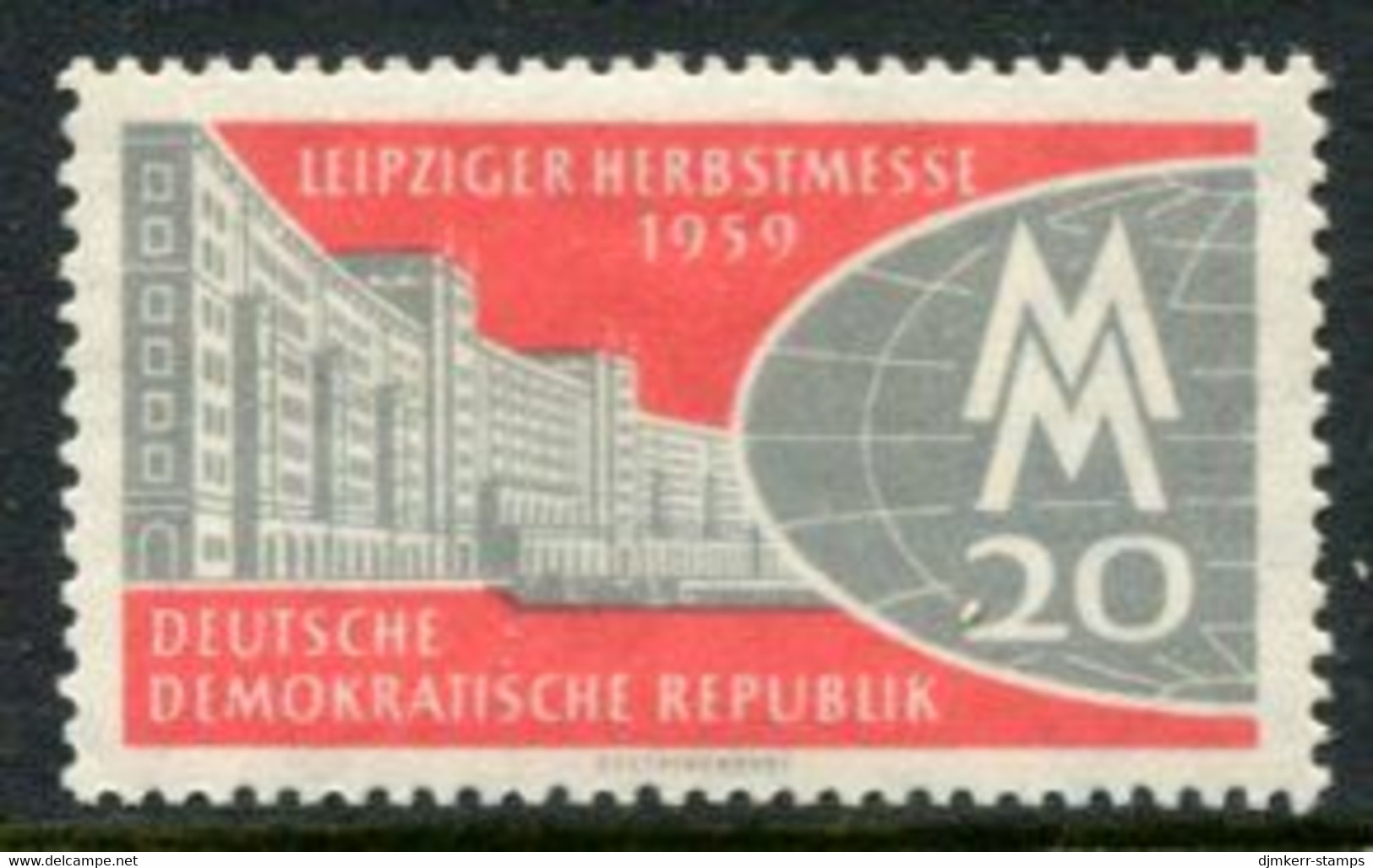 DDR / E. GERMANY 1959 Leipzig Autumn Fair MNH / **  Michel  712 - Unused Stamps