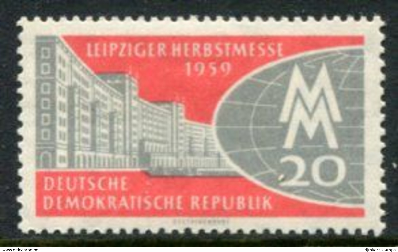 DDR / E. GERMANY 1959 Leipzig Autumn Fair MNH / **  Michel  712 - Neufs