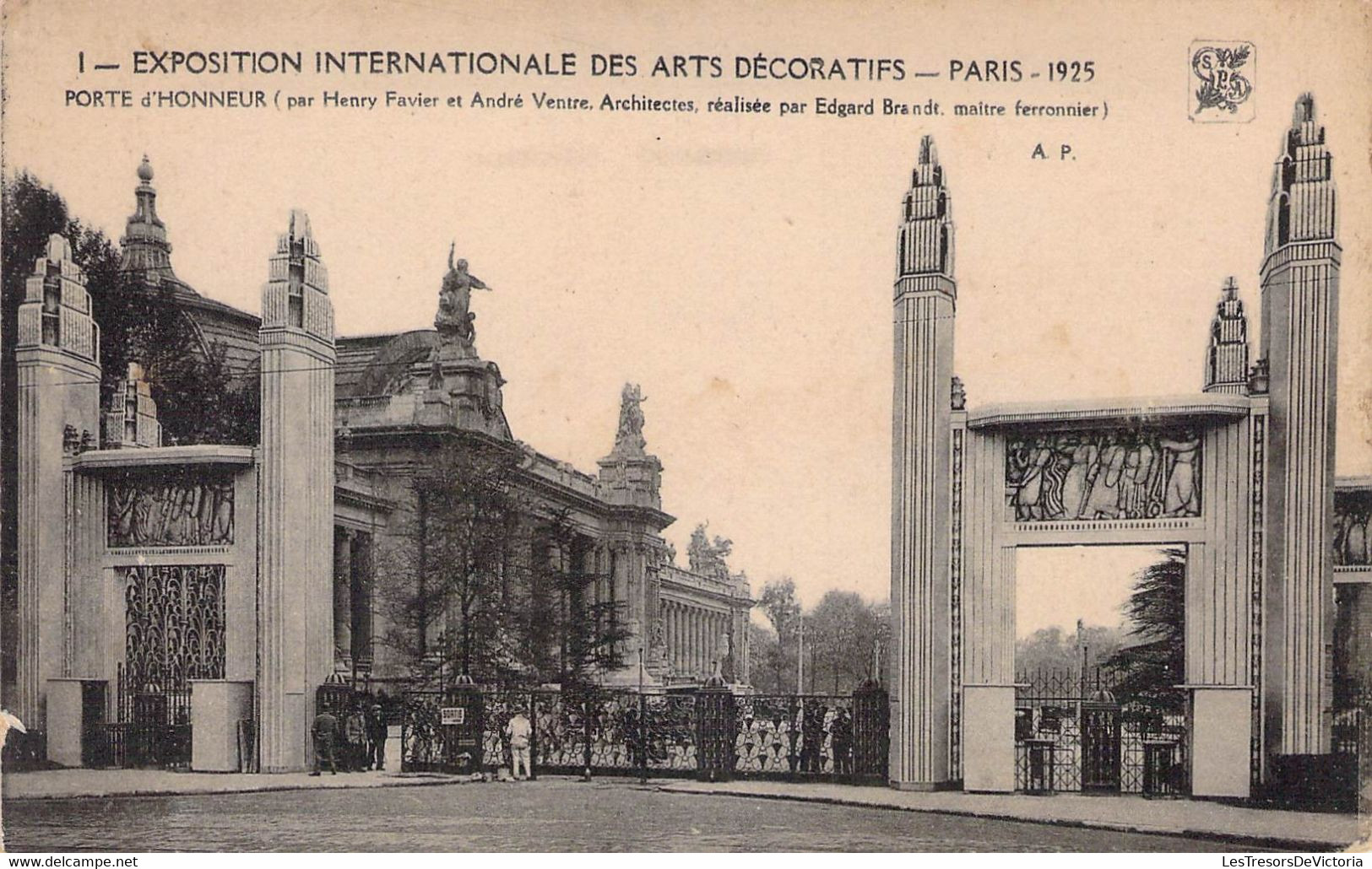 CPA - 75 - PARIS - Exposition Internationale Des Arts Décoratifs 1925 - Porte D'Honneur - Ausstellungen