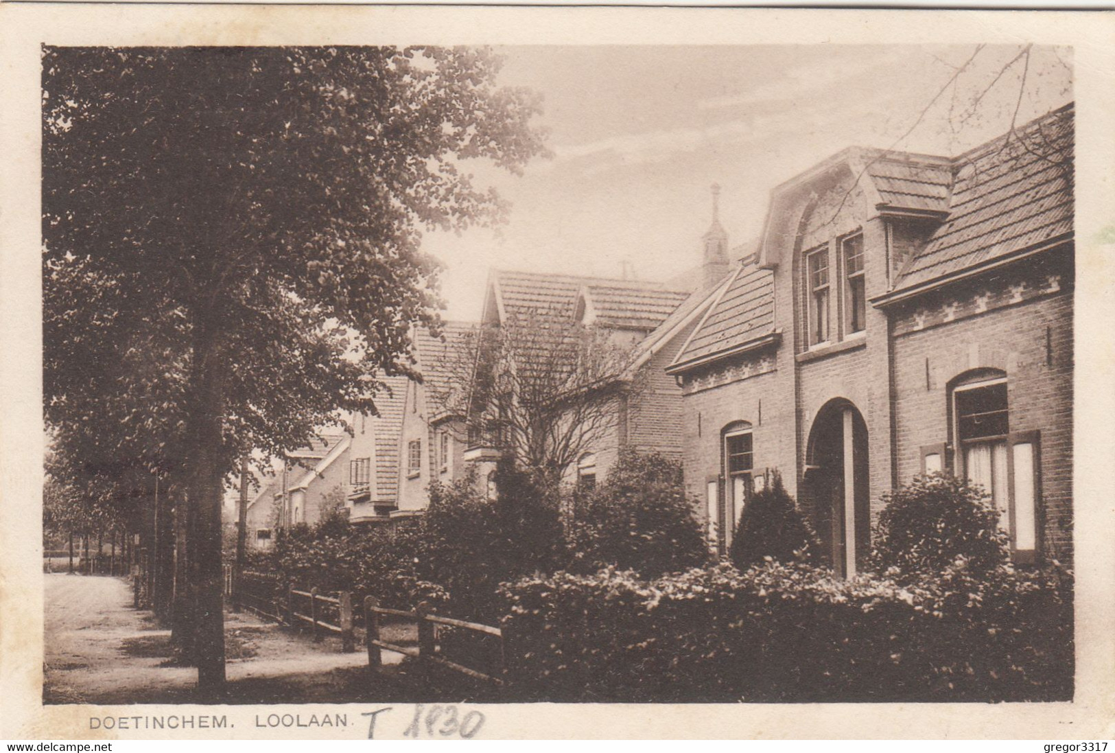 B9444) DOETINCHEM - LOOLAAN - 1930 - Doetinchem