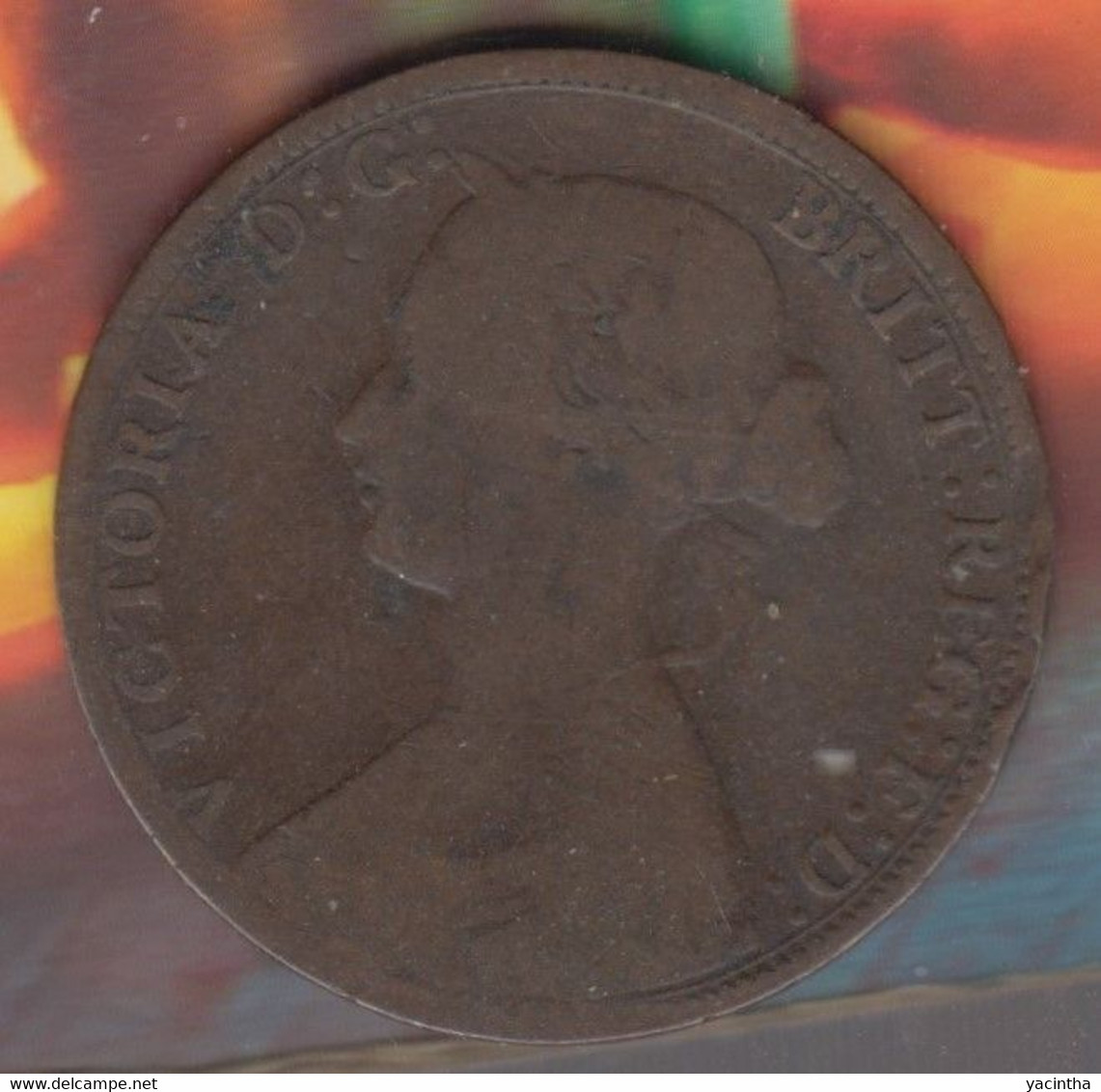 @Y@    Groot Britannie   1/2   Penny    1866   (5018) - Andere & Zonder Classificatie