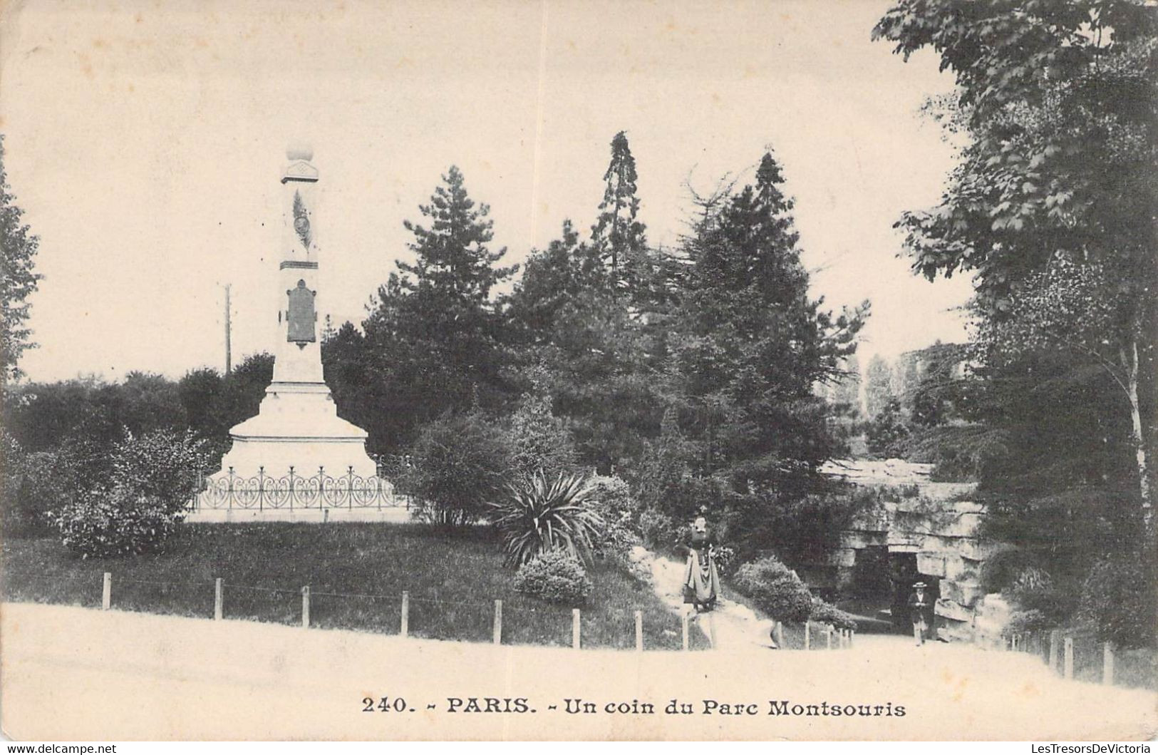 CPA - 75 - PARIS - Un Coin Du Parc Montsouris - Dos Non Divisé - Parques, Jardines