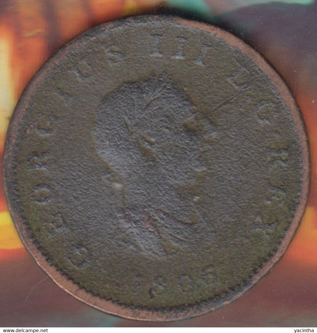 @Y@    Groot Britannie   1/2   Penny    1806   (5019) - Other & Unclassified