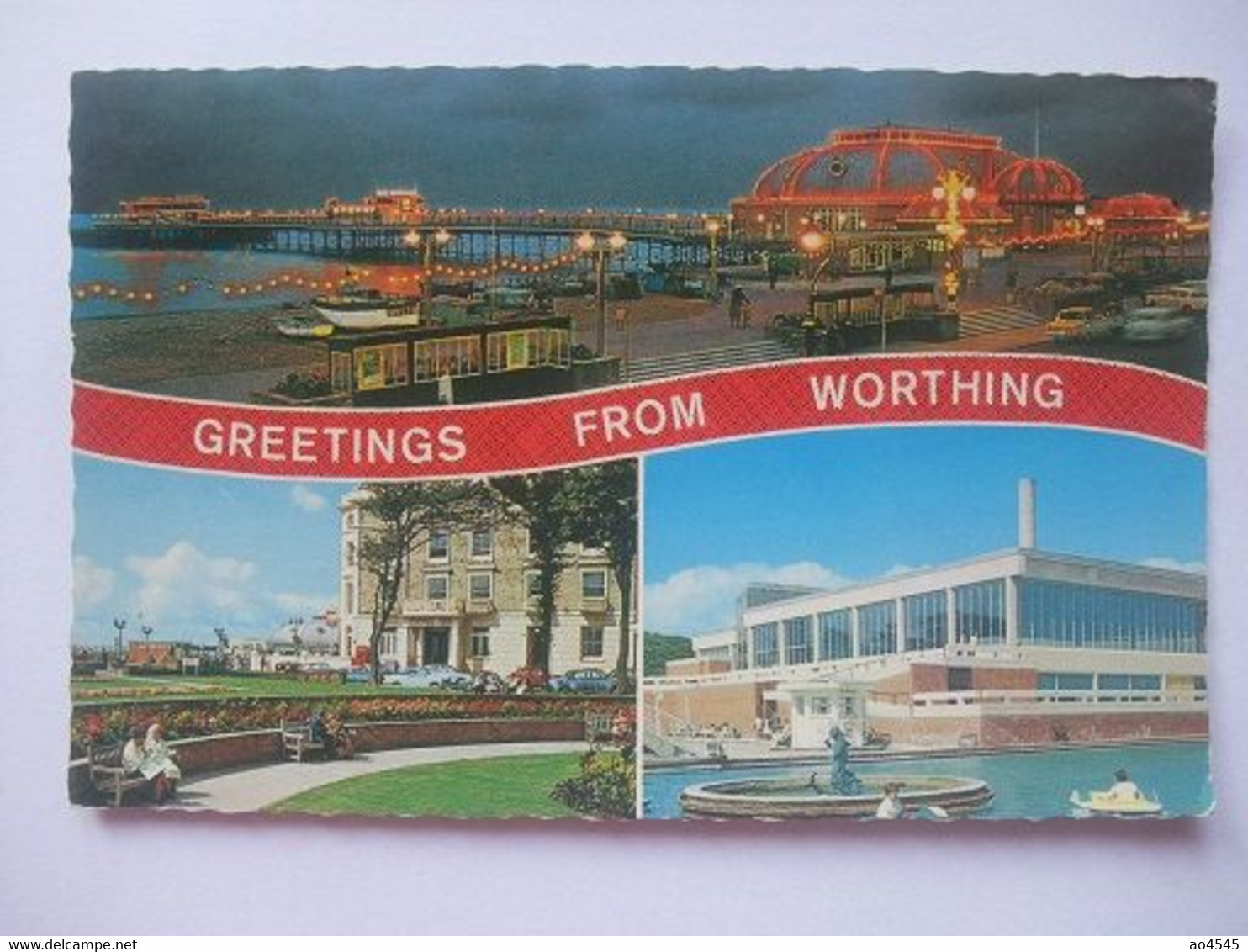 R98 Postcard Greetings From Worthing -1974 - Worthing