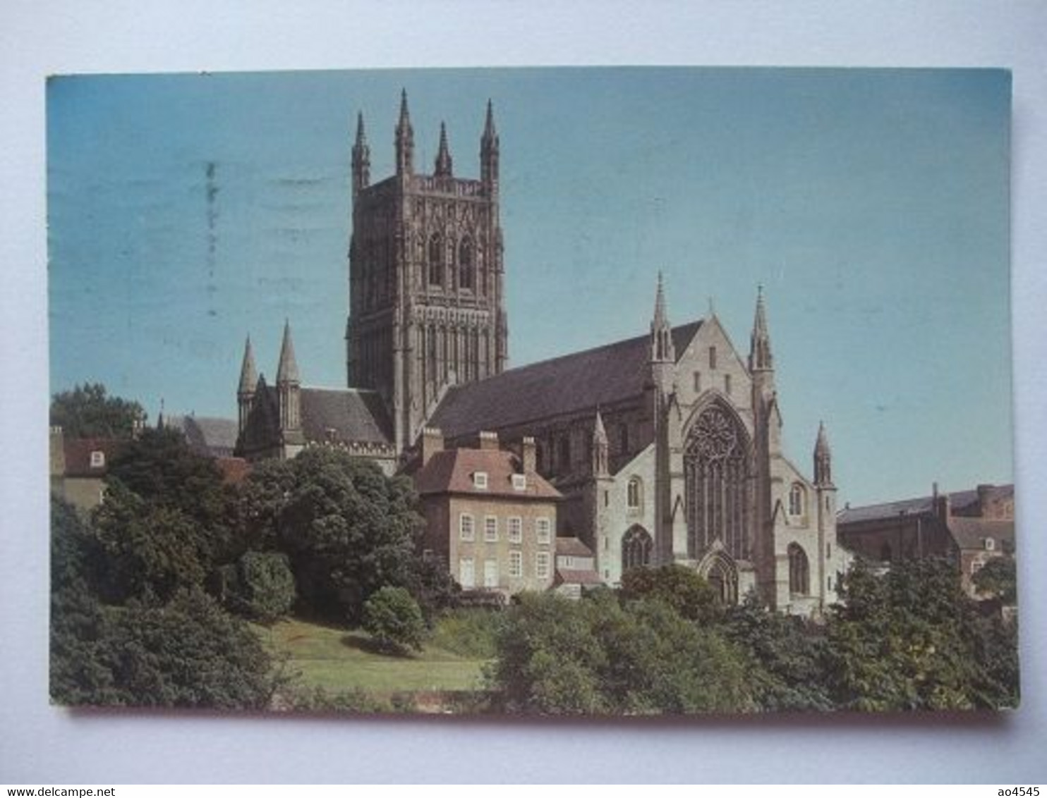 R98 Postcard Worcester - The Cathedral - 1964 - Worcester