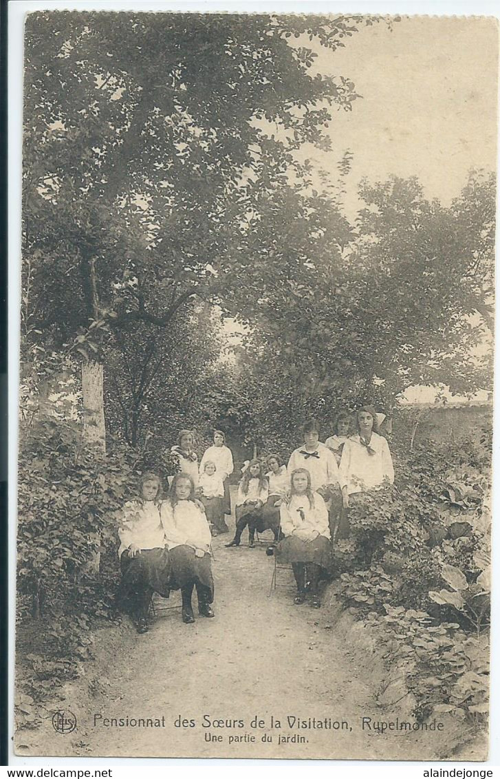 Rupelmonde - Pensionnat Des Soeurs De La Visitation - Une Partie Du Jardin - 1930 - Kruibeke