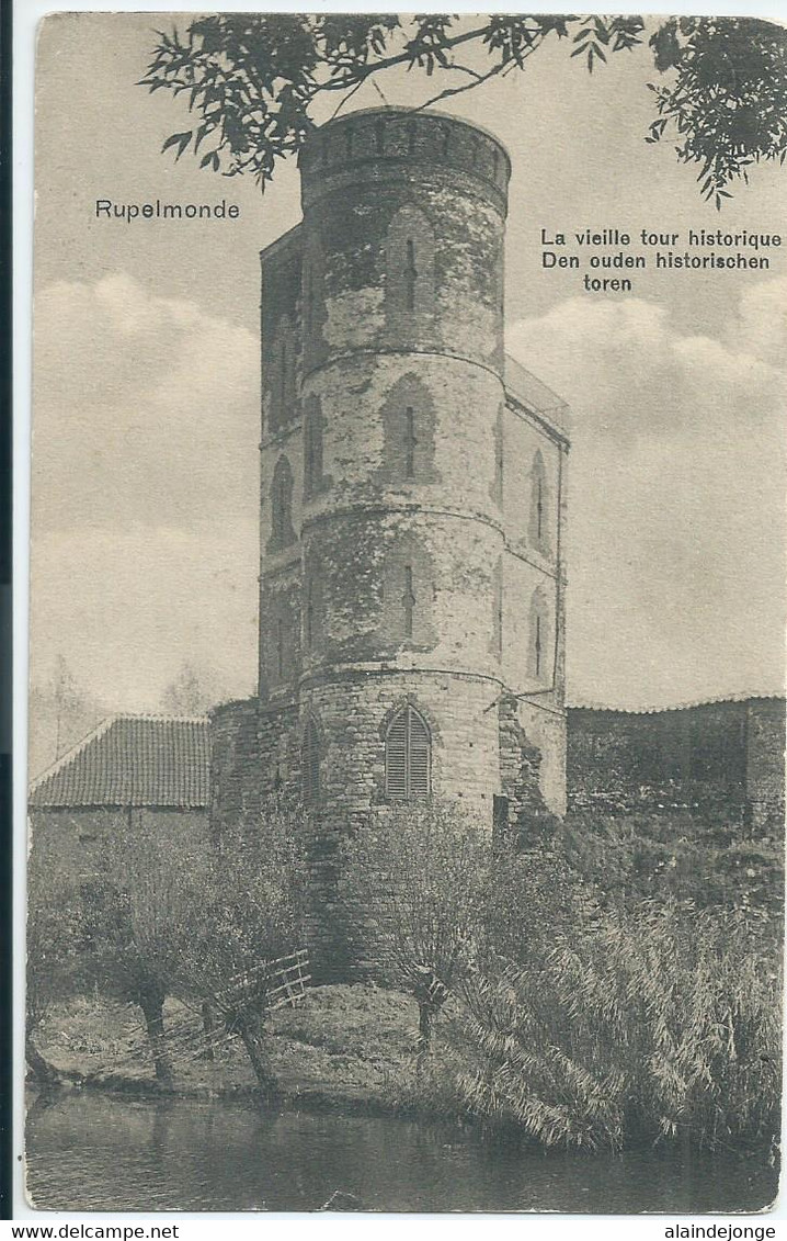 Rupelmonde - La Vieille Tour Historique - Den Ouden Historischen Toren - 1912 - Kruibeke