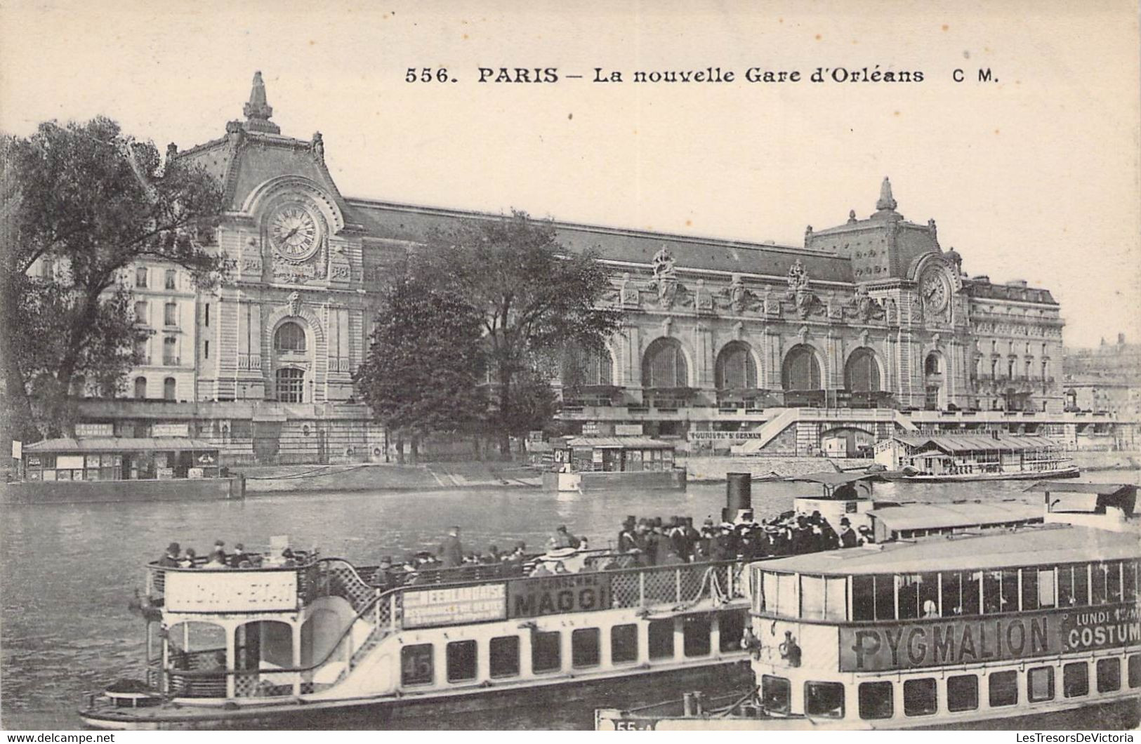 CPA - 75 - PARIS - La Nouvelle Gare D'Orléans - Métro Parisien, Gares