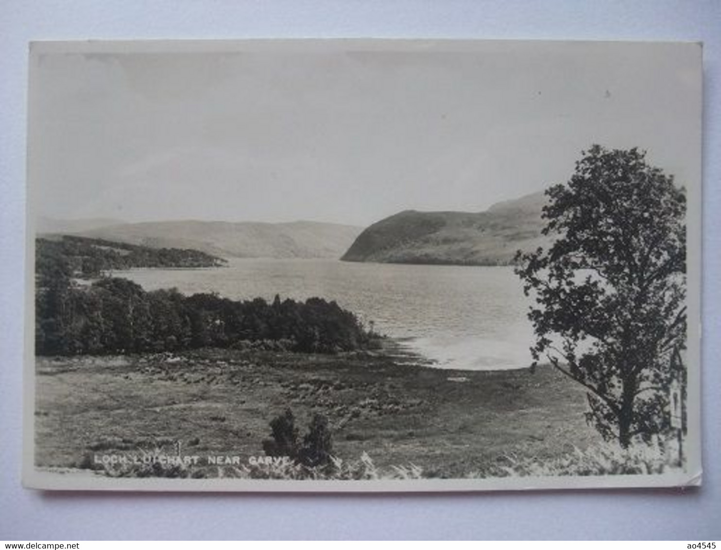 R98 Postcard Garve - Loch Luichart - 1958 - Ross & Cromarty