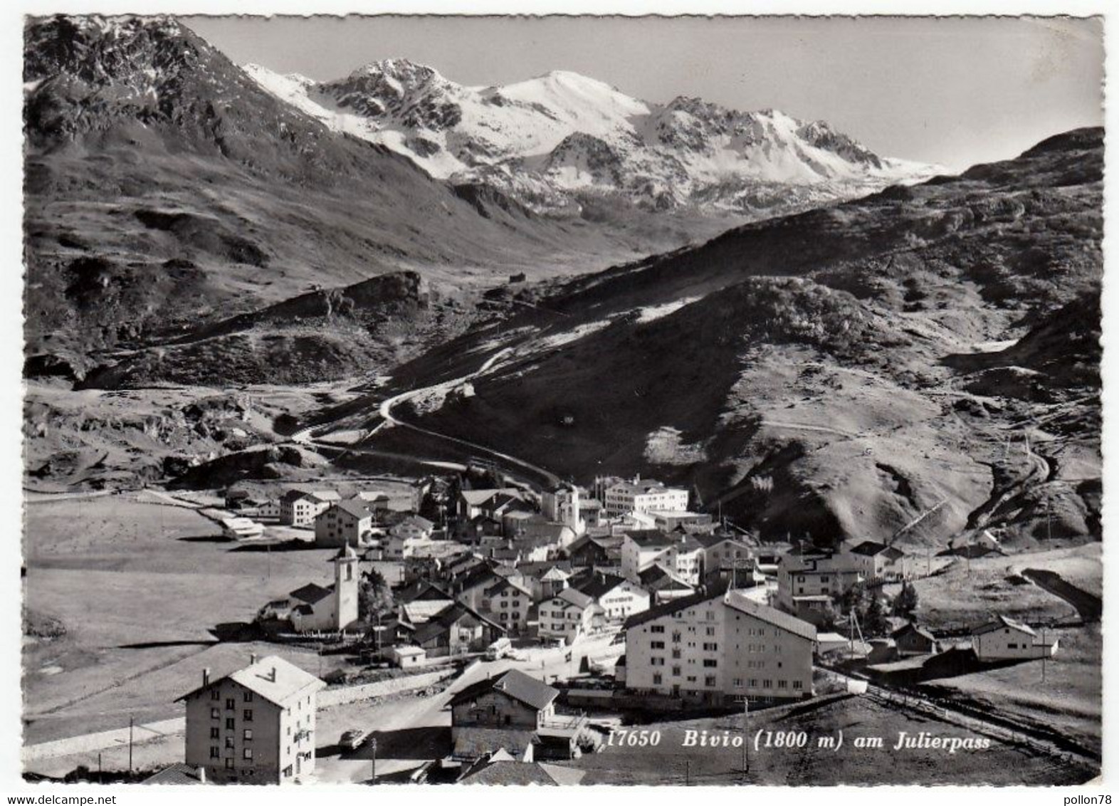 BIVIO - AM  JULIERPASS - SURSES - GRISONS - 1971 - Vedi Retro - Bivio