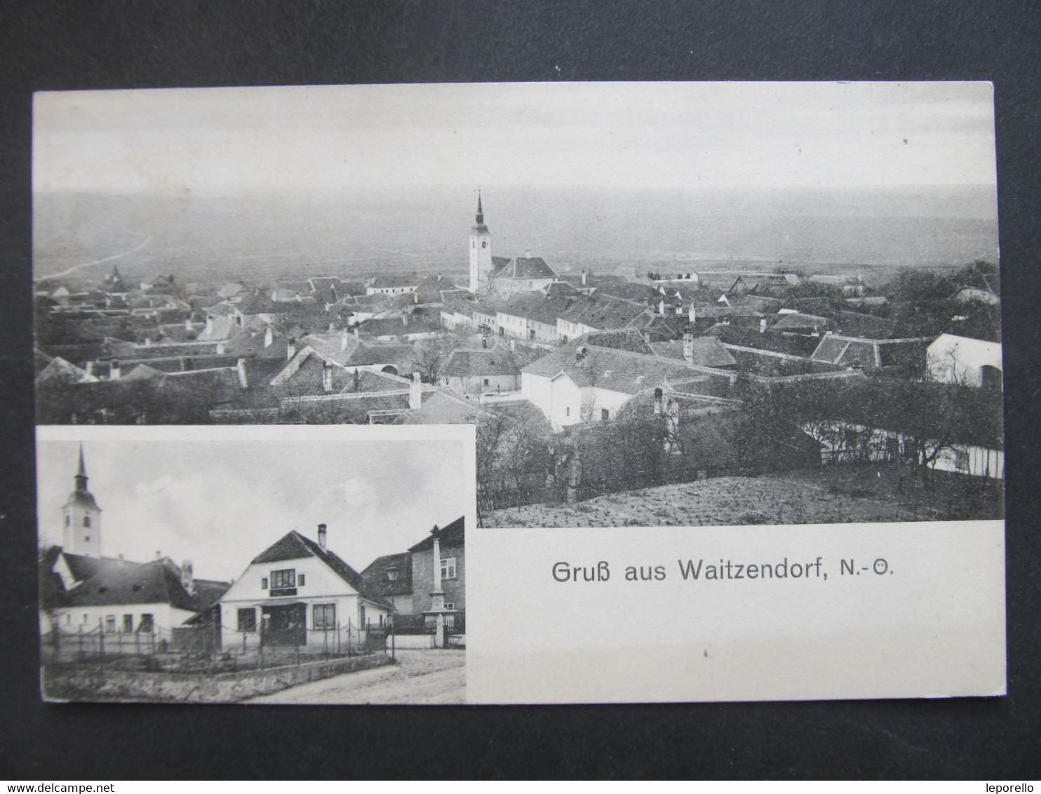 AK Waitzendorf Schrattenthal B. Hollabrunn 1912 // D*54027 - Hollabrunn