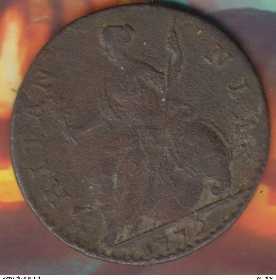 @Y@    Groot Britannie   1/2   Penny    1772   (5022) - Autres & Non Classés