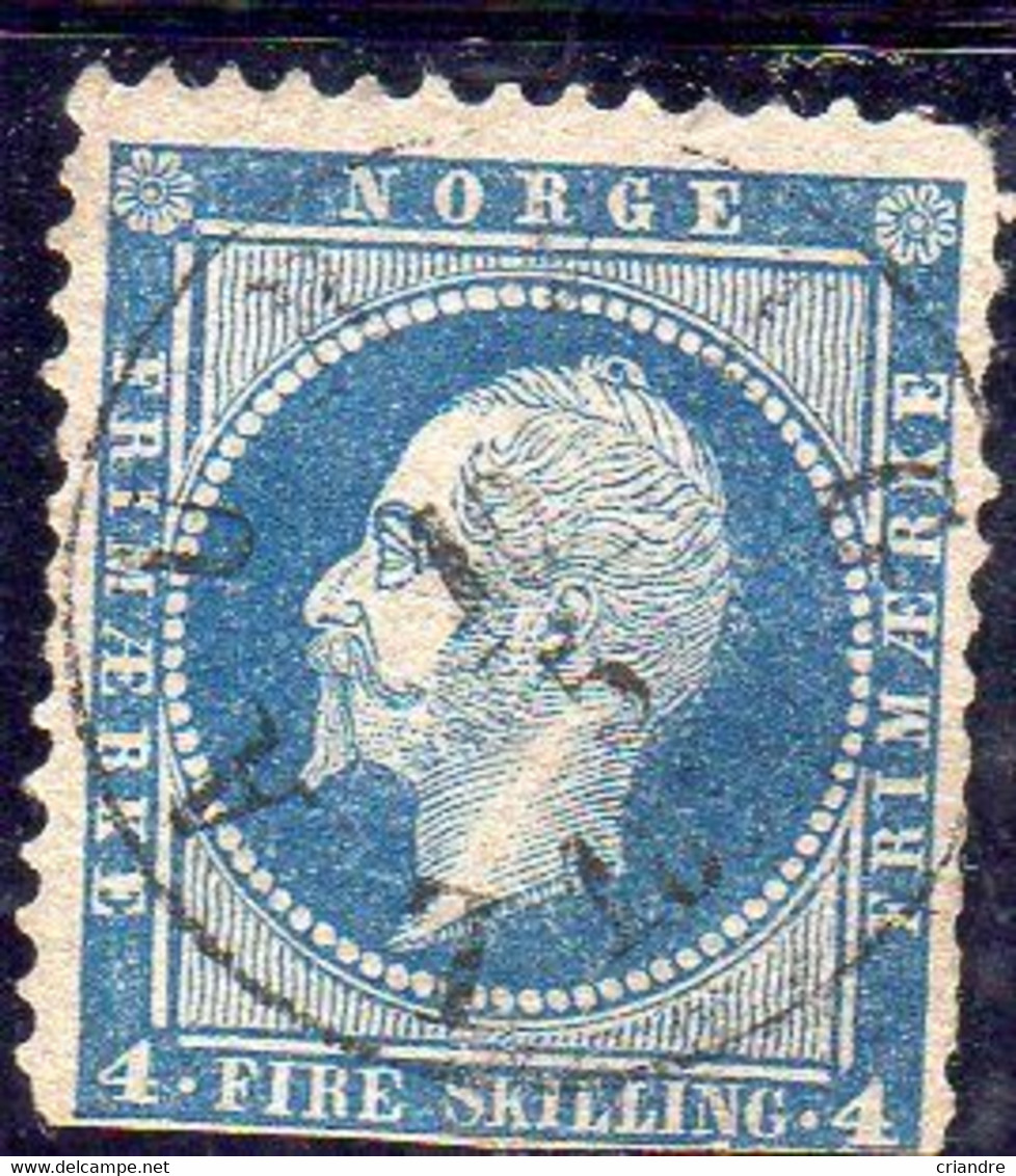 NORV7GE (NORGE) Roi Oscar 1er N° 4 (très Petit Trou) N° 5 (petit Aminci) - ...-1855 Prephilately