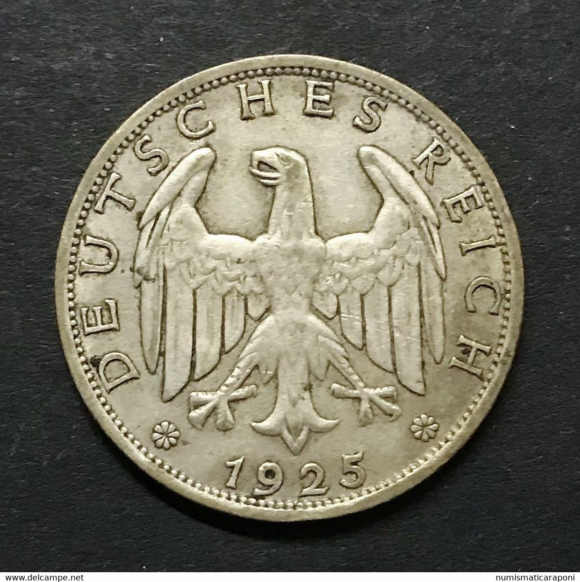 Germania Germany 1 Reichs Mark 1925 A   E.776 - 1 Mark & 1 Reichsmark