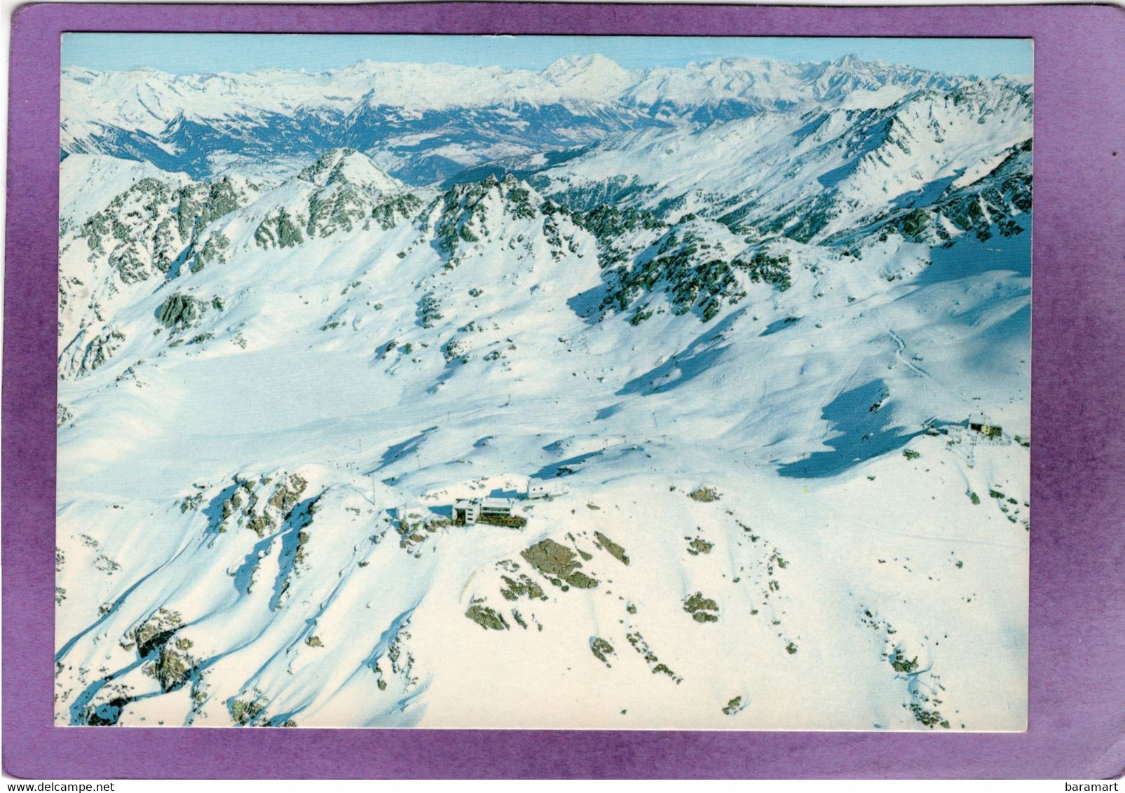 VS BAGNES  Verbier Station Vue Sur Les Alpes Valaisannes Les Attelas Alt. 2731 M - Bagnes