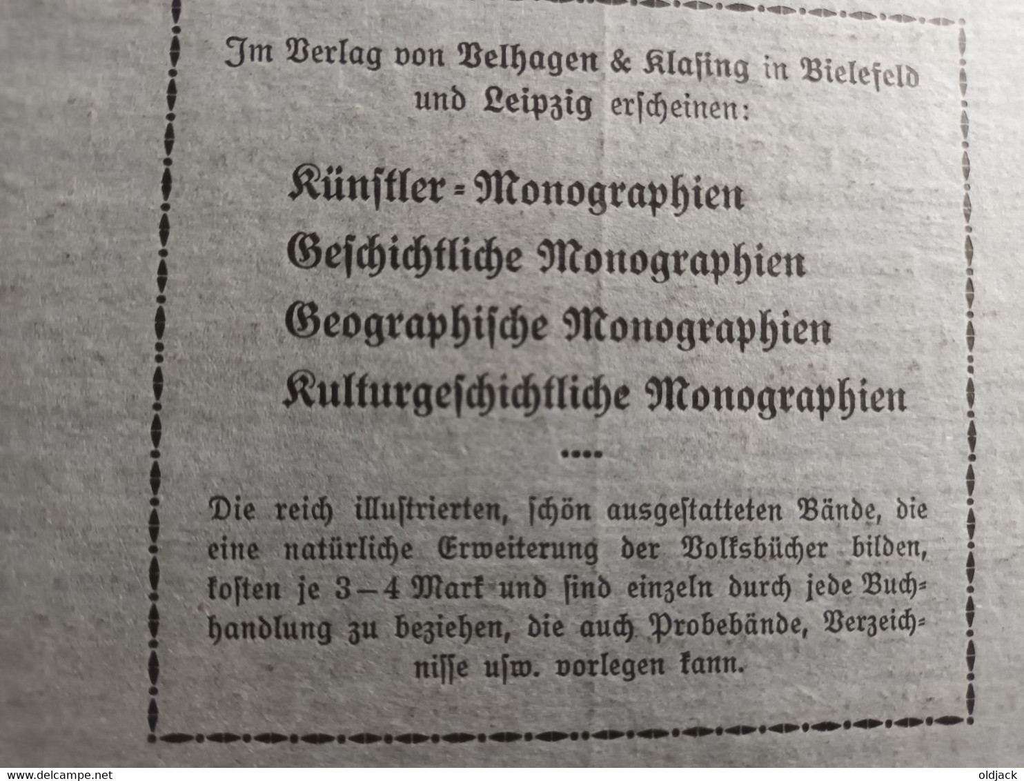 LUDWIG DEFFMANN   -  Broché ,nombreuses Gravures - 34 Pages- 1911 (R16) - Schilderijen &  Beeldhouwkunst