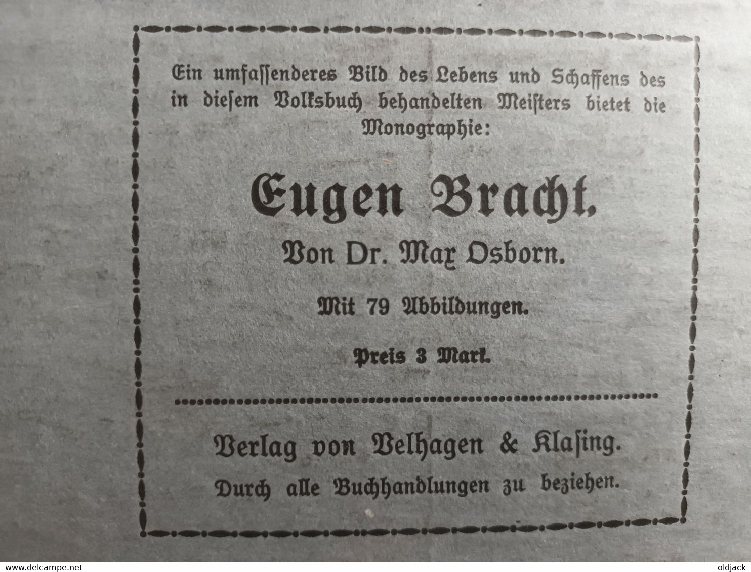 GUGEN BRACHT  -  Broché ,nombreuses Gravures - 32 Pages- 1911 (R16) - Malerei & Skulptur