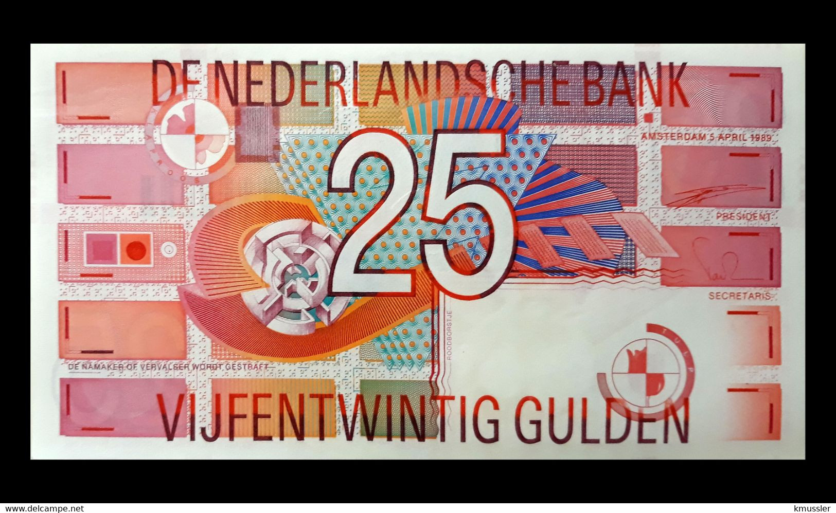 # # # Banknote Niederlande (Netherlands) 10 Gulden UNC- # # # - 10 Gulden