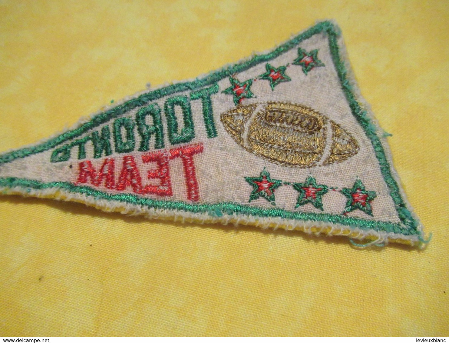 Sport / Ecusson Ancien Usagé /Foot-Ball Américain/ TORONTO TEAM/ Canada, Ontario / Vers 1960 -1970       ET370 - Patches