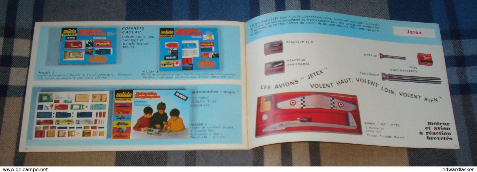 Catalogue SOLIDO 1970 - Voitures Miniatures - Cataloghi