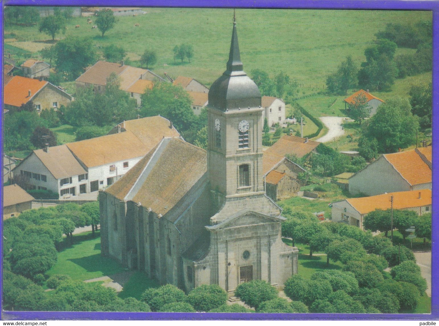 Carte Postale 52.Neuilly-L'Evêque  Cachet Bicentenaire  De L'église Notre Dame  Très Beau Plan - Neuilly L'Eveque