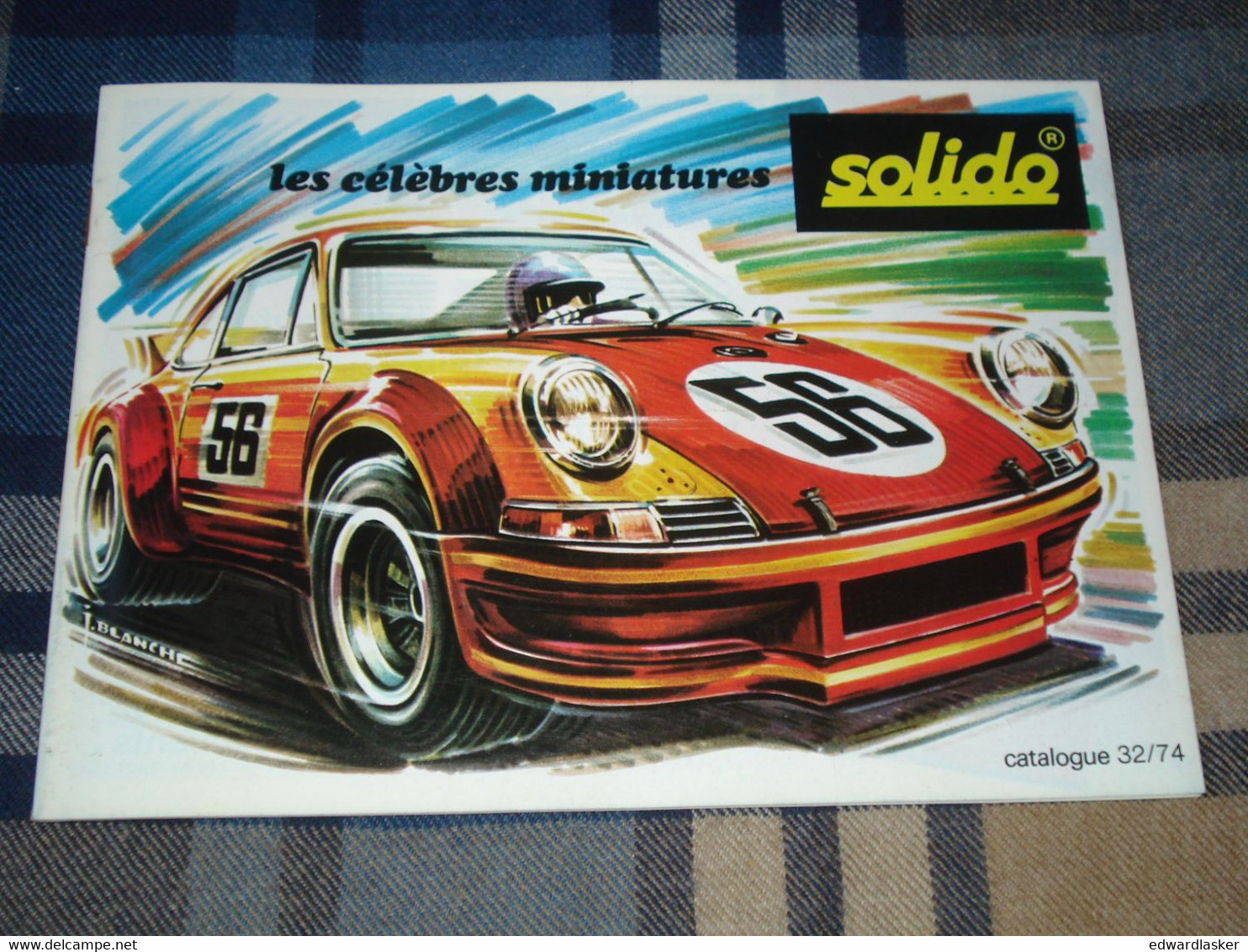 Catalogue SOLIDO 1974 - Voitures Miniatures - 32 Pages - Catalogues