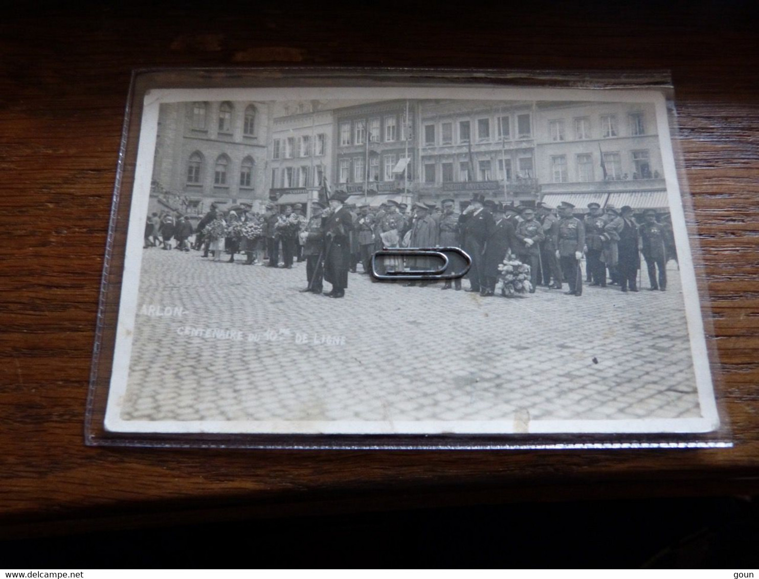 Carte Photo Arlon Centenaire Du 10eme De Ligne Militaria - La Hulpe